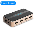 Vention Splitter 4 in 1 HDMI aluminum grey ACCG0-EU