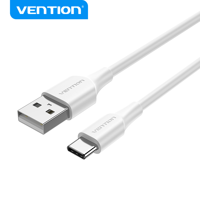 Vention Data Cable USB to Type-C 3A 1mt white CTHWF