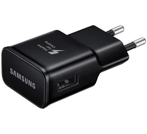 Samsung Caricabatterie USB 15W fast charge black EP-TA200B bulk GP-PTU022HECBQ GP-PTU020SOBBQ