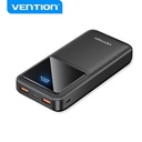 Vention Power Bank 20000mAh 22.5W with Display LED Black FHLB0