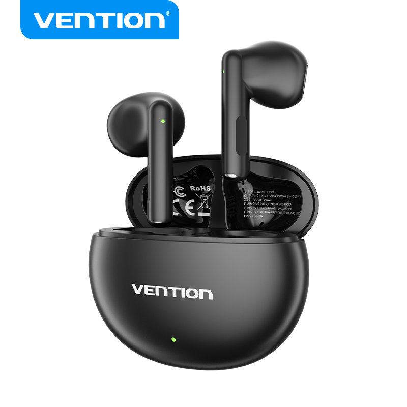Vention Earphones Earbuds TWS E06 Black NBKB0