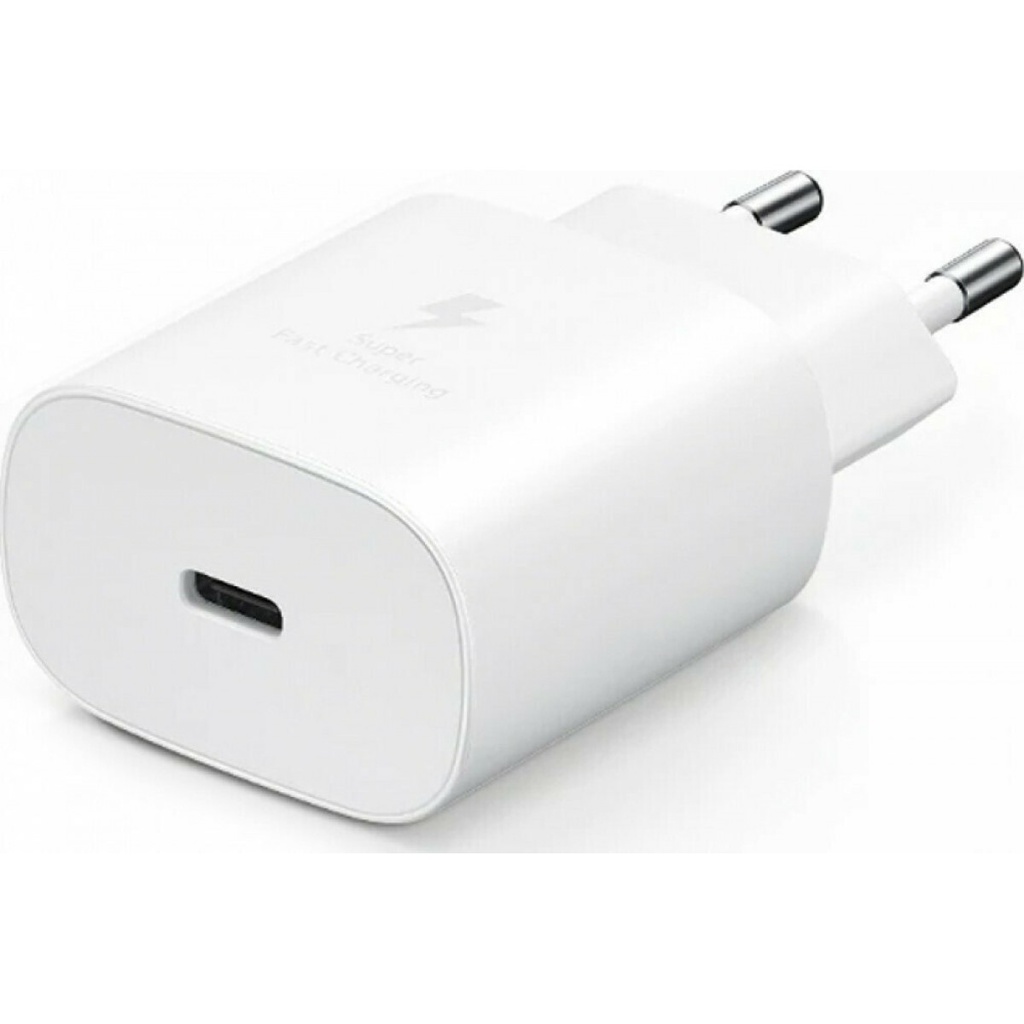 Samsung Caricabatterie USB-C 25W fast charge white EP-TA800N bulk GP-PTU021SOAWQ