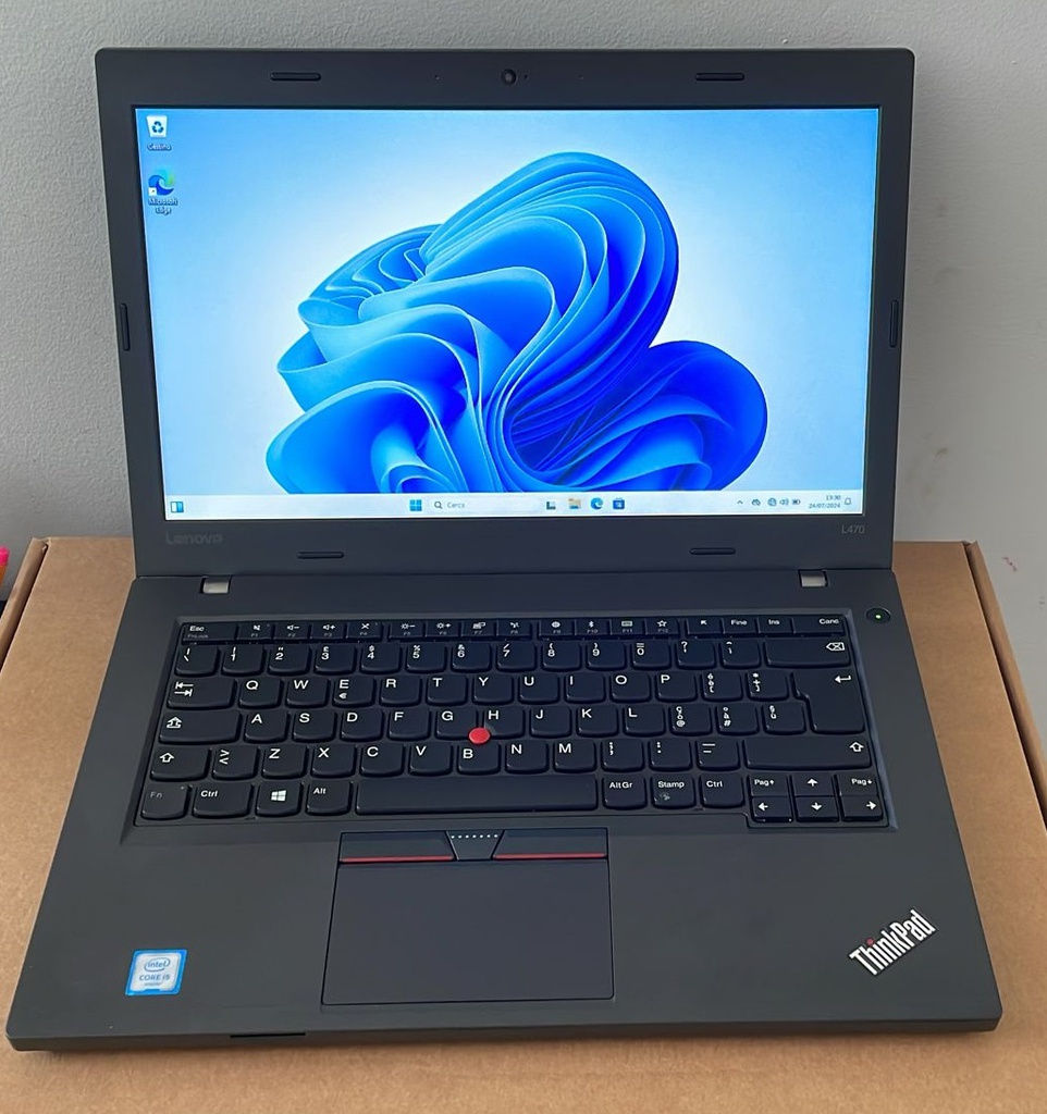 Lenovo ThinkPad L470 14" Core i5-6200U 8GB SSD 512 GB Refurbished