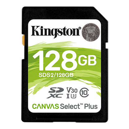 Kingston SD 128GB canvas select plus SDS2/128GB