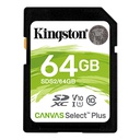 Kingston SD 64GB canvas select plus SDS2/64GB