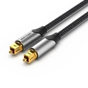 Vention Cable Audio optical fiber 1.5m Aluminum Gray BAVHG