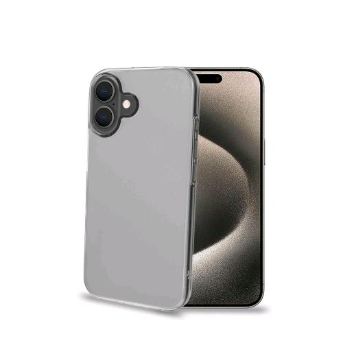 Celly Custodia iPhone 16 Plus Cover Tpu Trasparente GELSKIN1080