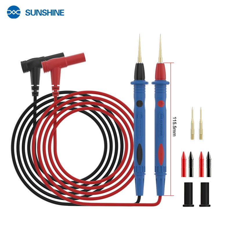 Sunshine Puntali Tester Multimetro con Punte Intercambiabili SS-024B