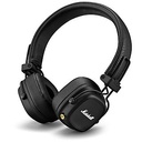 Marshall Headphone Wireless Major IV On Ear Black 248983