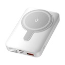 Vention Power Bank 10000mAh 22.5W MagSafe Magnetic Wireless con Display white FHTW0