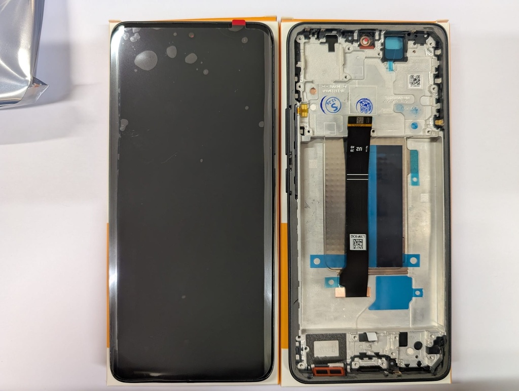 Display LCD for Redmi Note 13 Pro+ 5G 23090RA98C OLED with Frame