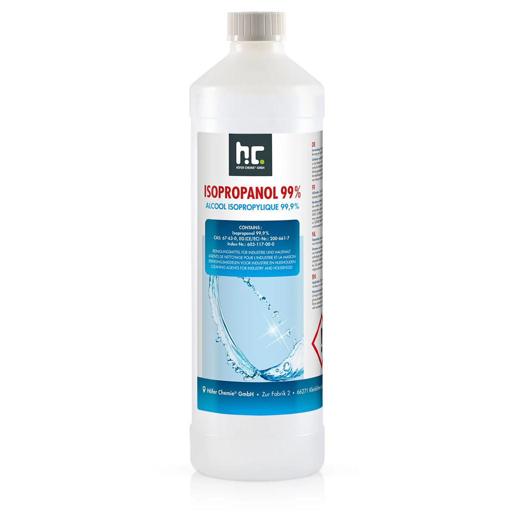 Höfer Chemie Alcool Isopropanol Isopropyl 99,9% 1L