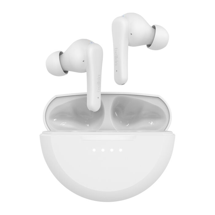 Belkin Earphones Bluetooth SoundForm Rhythm White AUC012BTWH