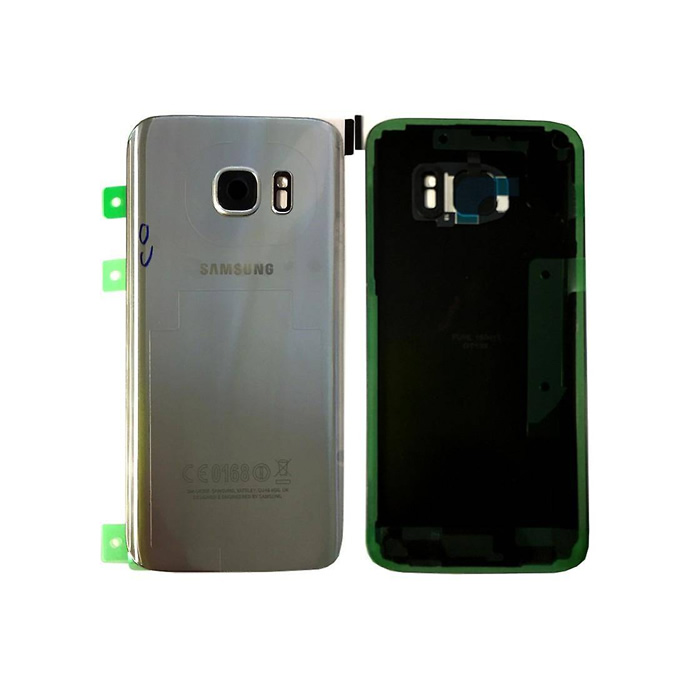 Samsung Back Cover S7 SM-G930F silver GH82-11384B