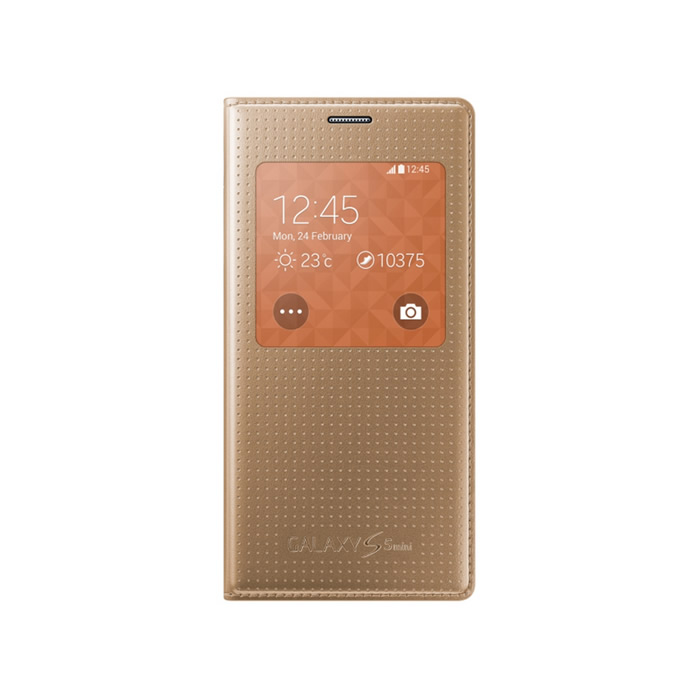 Custodia Samsung S5 Mini Flip S View bronze EF-CG800BFEGWW