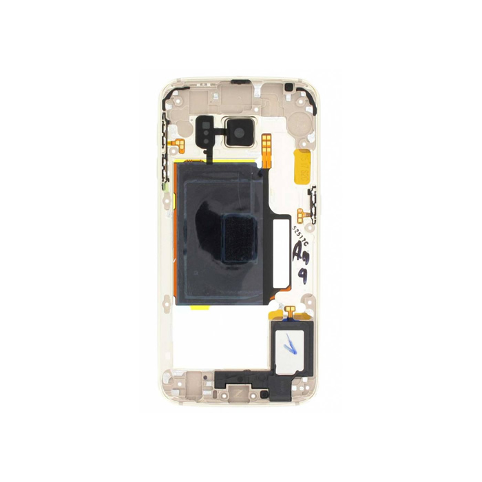 Middle cover Samsung S6 Edge SM-G925F gold GH96-08376C