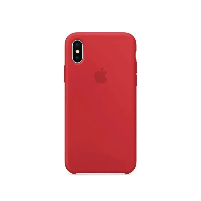 Apple Custodia iPhone X Silicone Red MQT52ZM-A