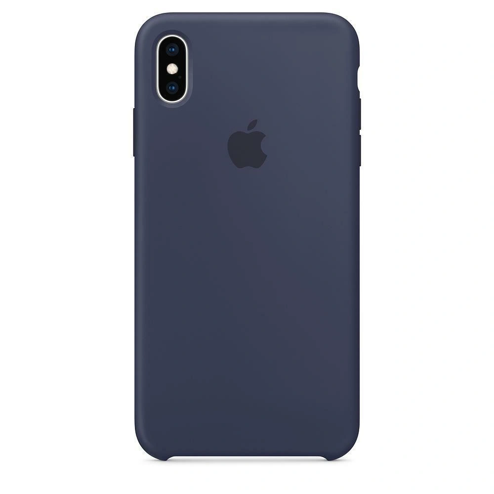 Apple Custodia iPhone Xs Max Silicone Midnight Blue MRWG2ZM-A