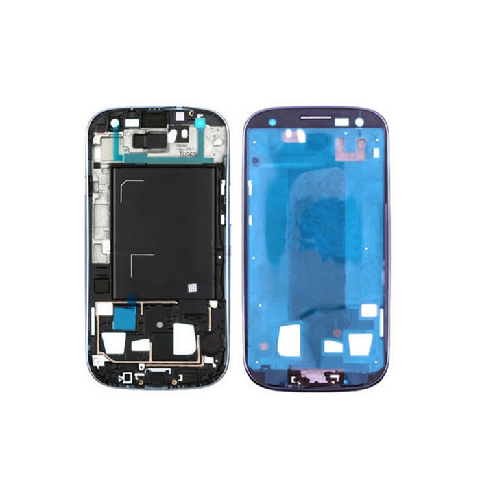 Front cover frame Samsung S3 Neo I9300i blue
