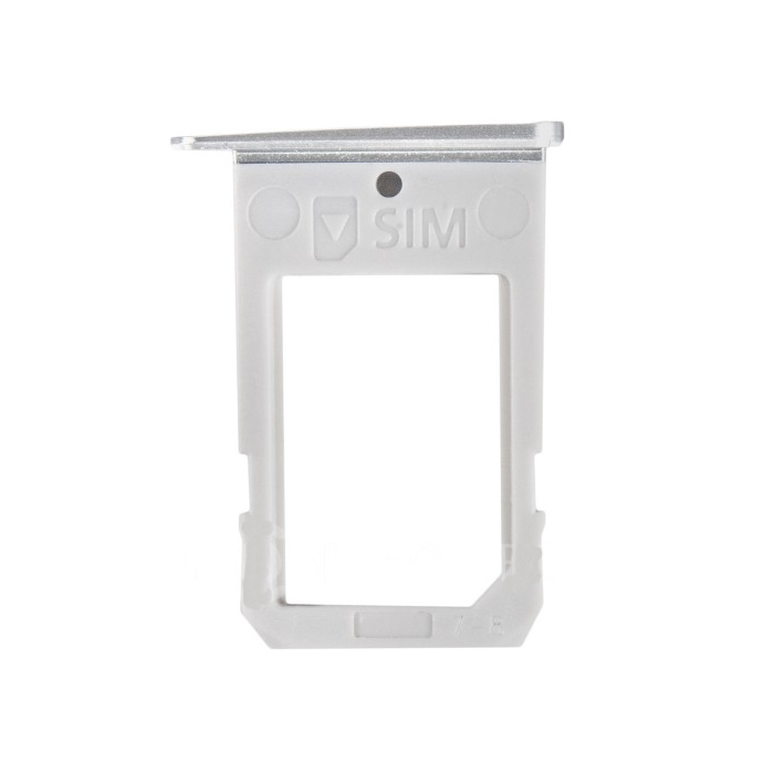 Sim card holder Samsung S6 Edge SM-G925F white GH98-35872B