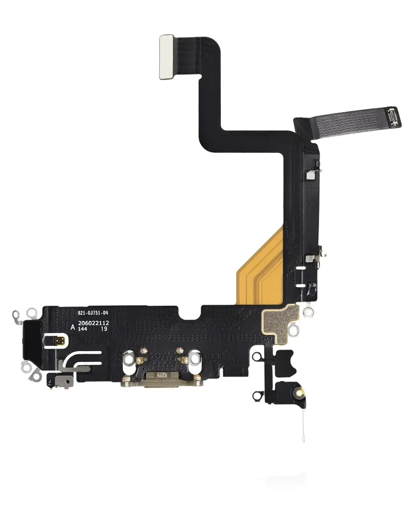Apple Flat Connettore di Ricarica iPhone 14 Pro Gold Rigenerato