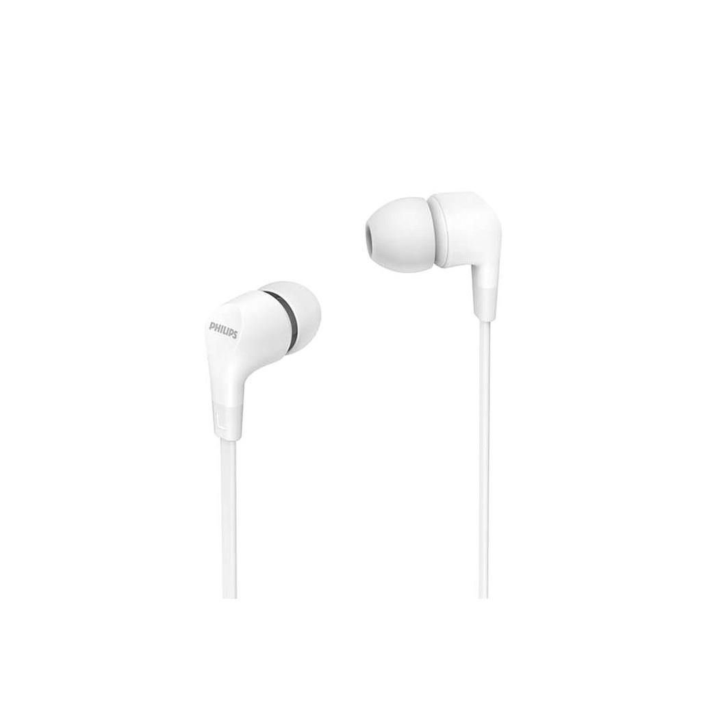 Auricolari jack 3.5mm Philips TAE1105WHT/00 headset white