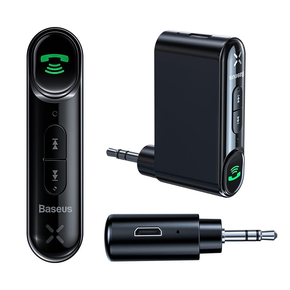 Baseus Adattatore aux per kit vivavoce bluetooth qiyin per auto WXQY010001