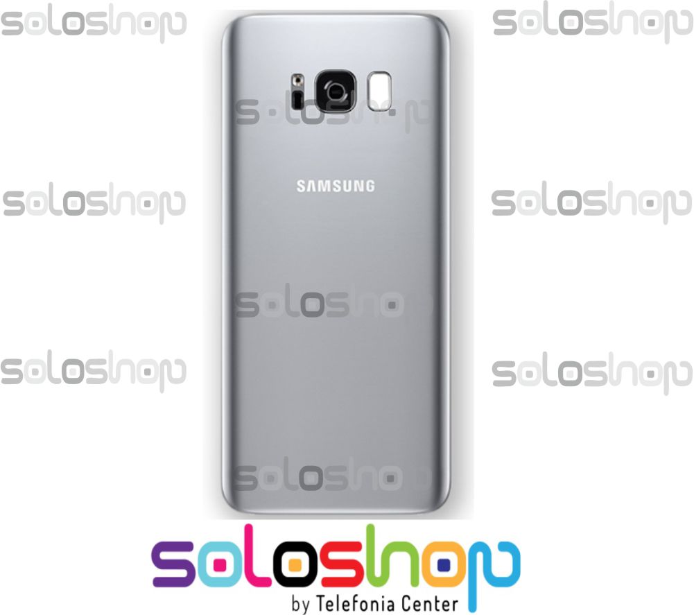 Samsung Back Cover S8 SM-G950F silver GH82-13962B