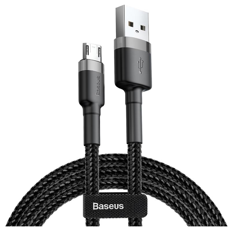 Baseus Cavo Dati Micro USB Cafule 1.5A 2mt black CAMKLF-CG1