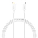 Baseus Data Cable Type-C to Lightning (2m) 20W Superior Series White CATLYS-C02