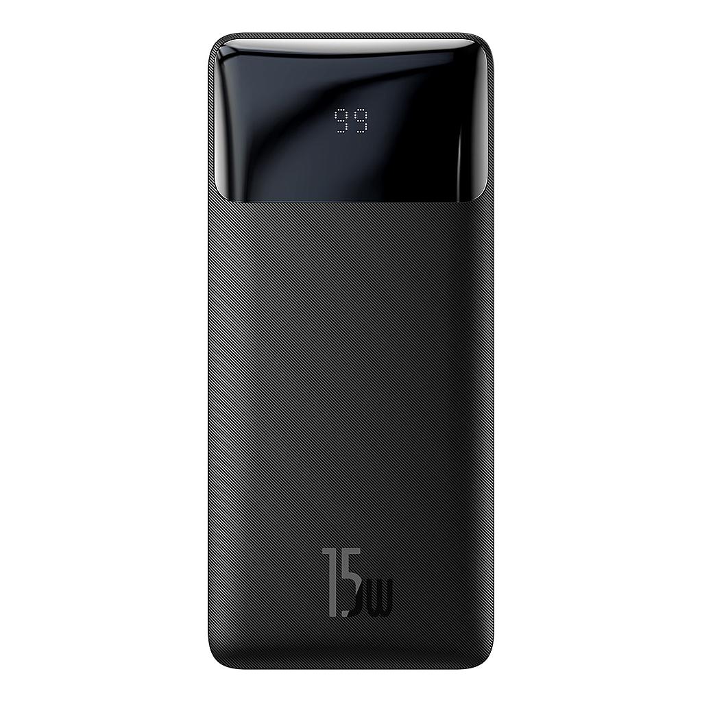 Baseus Power Bank 20000 mAh 15W bipow con display black PPBD050101