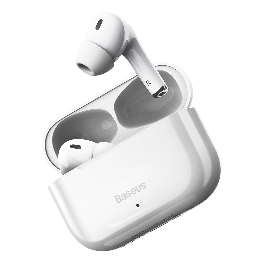Baseus TWS Auricolari W3 encok true wireless white NGW3-02