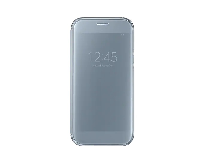 Custodia Samsung A5 2017 Clear View Cover blu EF-ZA520CLEGWW