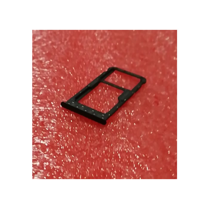 Sim card holder Huawei P Smart FIGO-L31 black 51661HCM