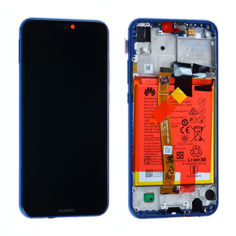 Huawei Display Lcd P20 Lite ANE-LX1 blue with battery 02351VUV 02351XUA