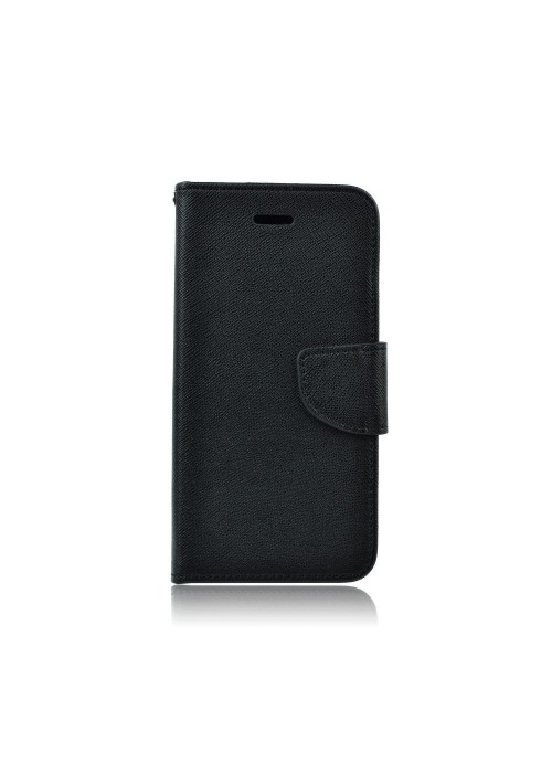 Case compatible Huawei Y7 2018 Fancy Book Case black