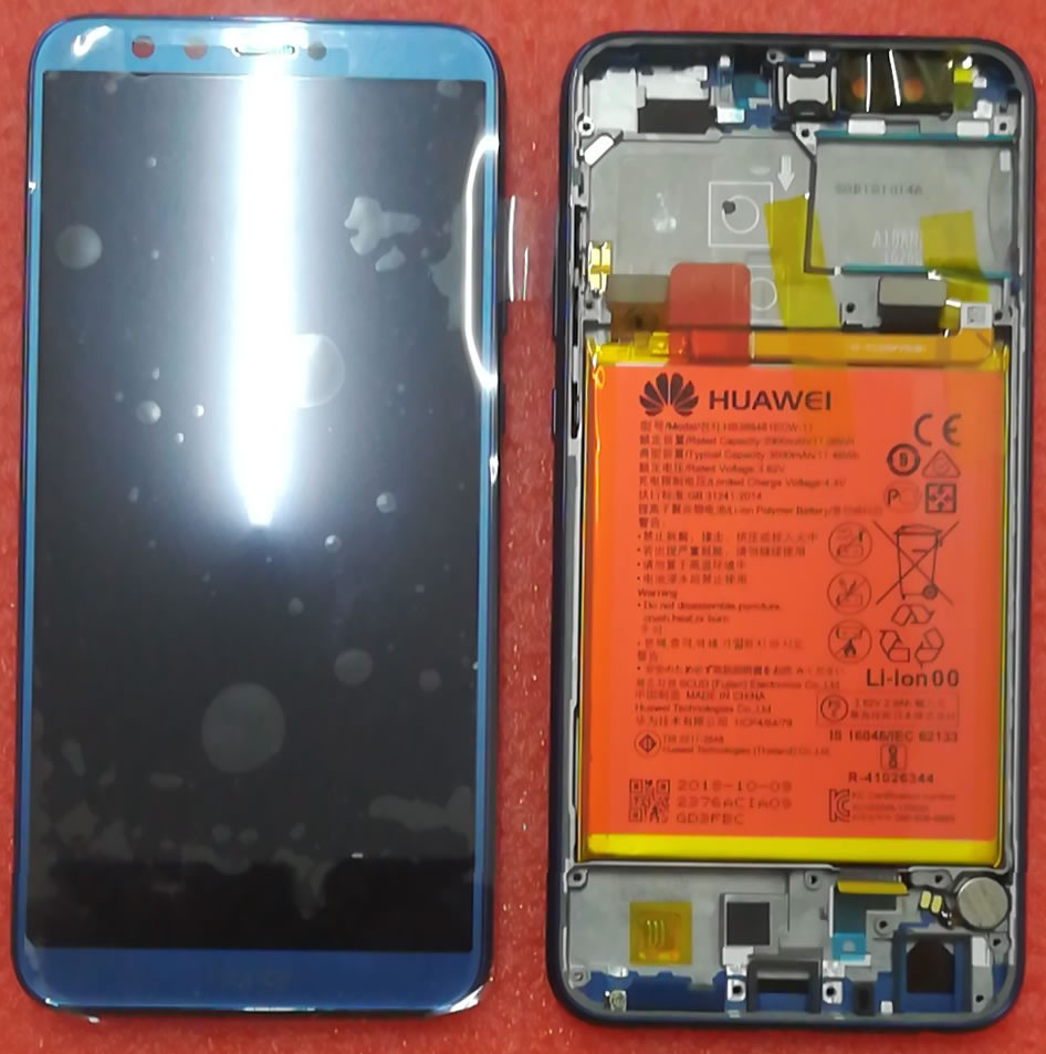 Huawei Display Lcd Honor 9 Lite LLD-L31 blue con batteria 02351SNQ