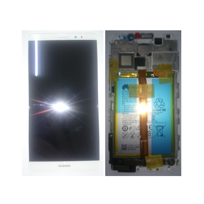 Huawei Display Lcd Mate 8 NXT-L29A silver with Battery 02350PKA