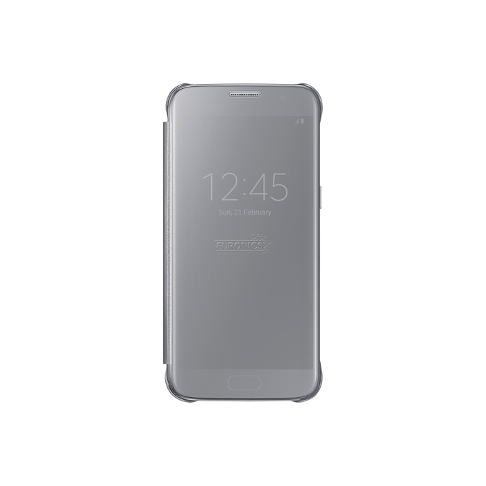 Case Samsung S7 clear view cover silver EF-ZG930CSEGWW