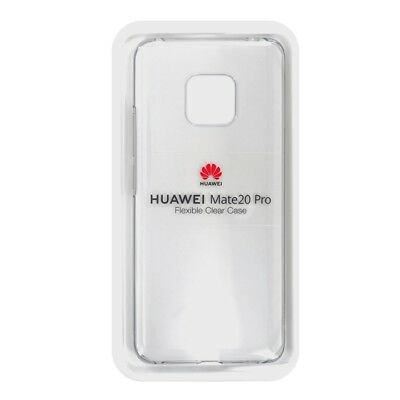 Custodia Huawei Mate 20 Pro flexible clear Custodia traslucent gray 51992764
