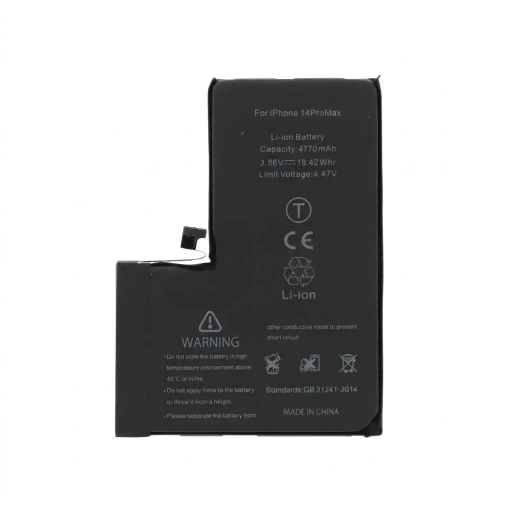 Apple Batteria iPhone 14 Pro Max High Capacity Chip Ti Compatible