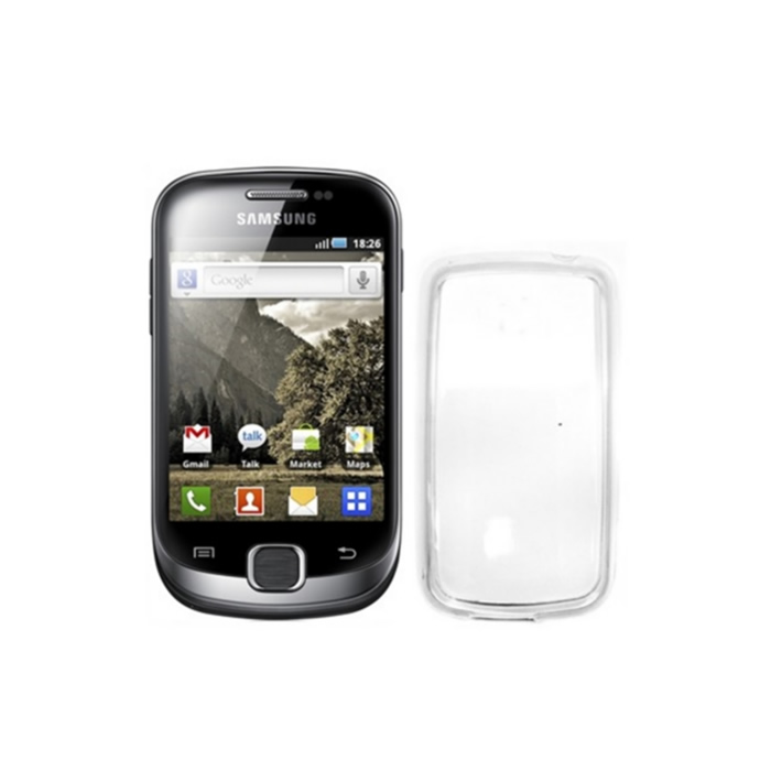 Celly Case Samsung Fit TPU Transparent
