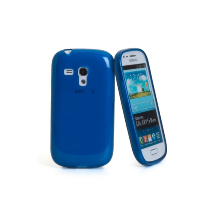 Celly Case Samsung S3 Mini TPU Blue