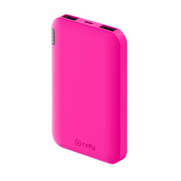 Celly power bank 5000 mAh pink PBE5000PK