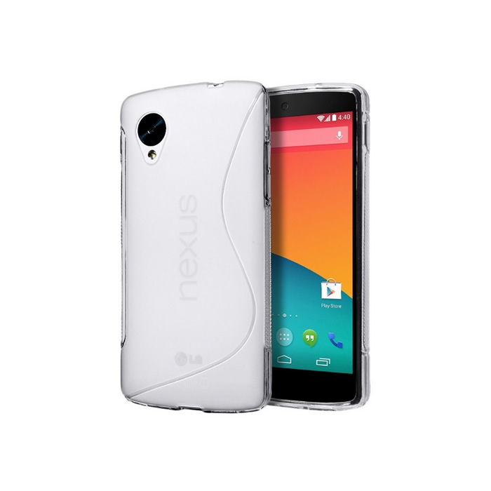 Case compatible Lg Nexus 5 S-Case trasparent