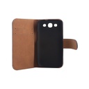 Case compatible Huawei Y530 Flip wallet black