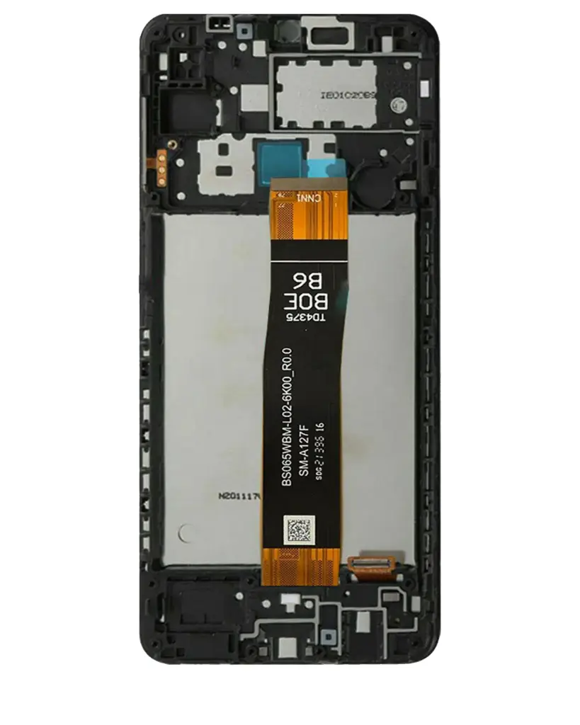 Samsung Display LCD A12 2021 SM-A127F (Flat SM-A127F) Con Frame Compatibile
