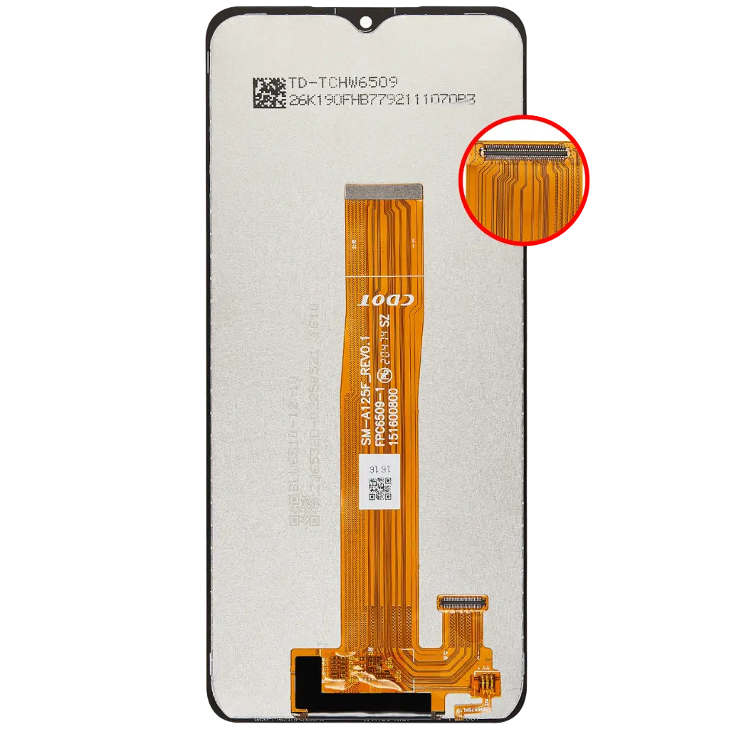 Samsung Display LCD A12 SM-A125F A12 2021 SM-A127F A02 4G (Flat SM-A125F) (CDOT) No Frame Compatibile