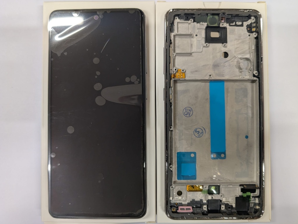 Samsung Display LCD A52 A52 5G A52s SM-A525F SM-A526B 5G SM-A528B OLED Black With Frame Compatible