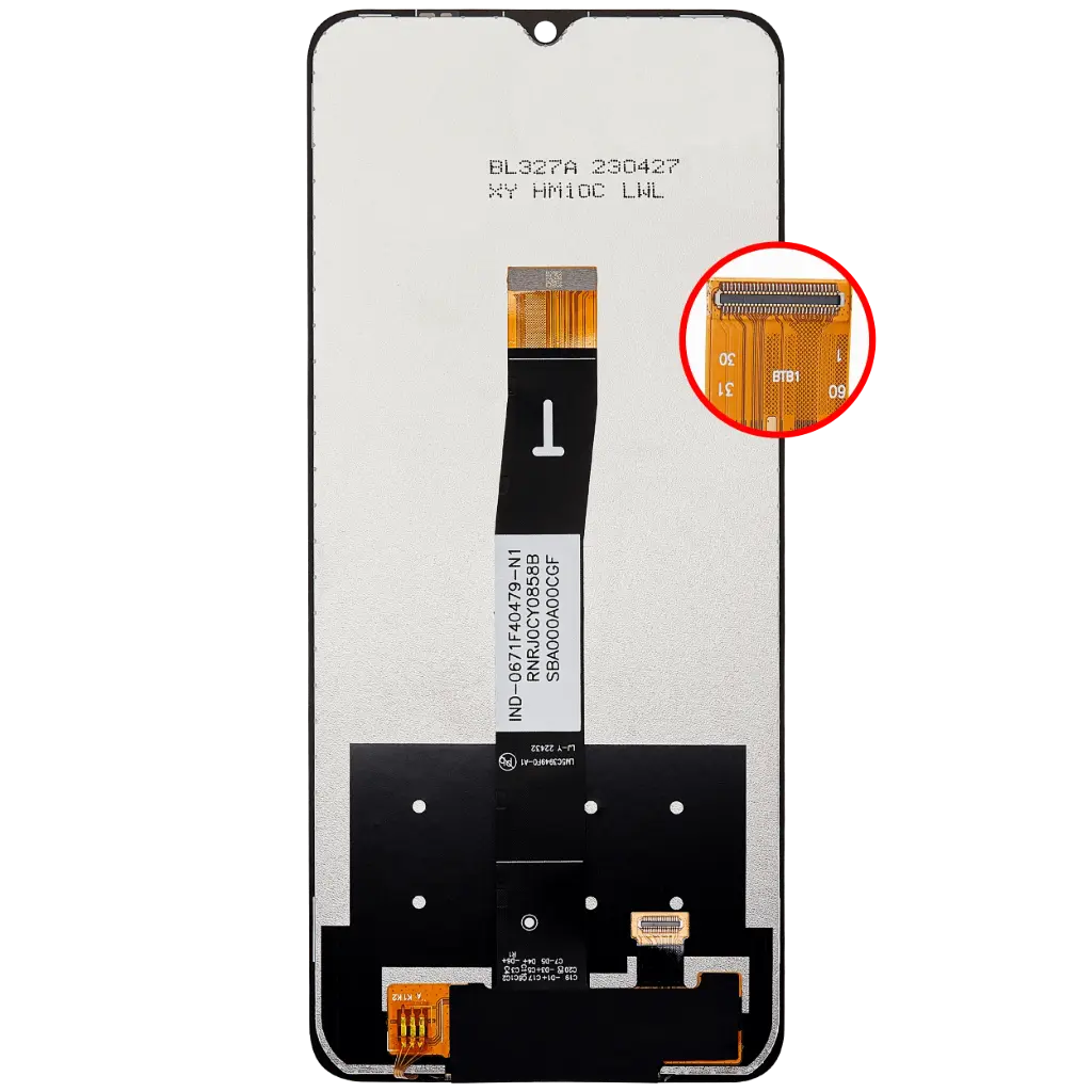Xiaomi Display LCD Redmi 12C 22120RN86I 22120RN8G 22120RN86G No Frame Compatible